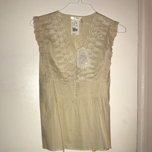 Eggshell cotton top